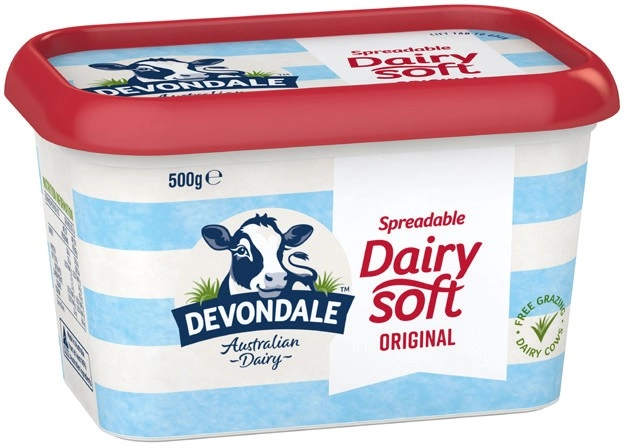 Devondale Spreadable Butter 500g Selected Varieties