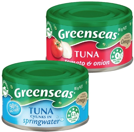 Greenseas Tuna 95g Selected Varieties