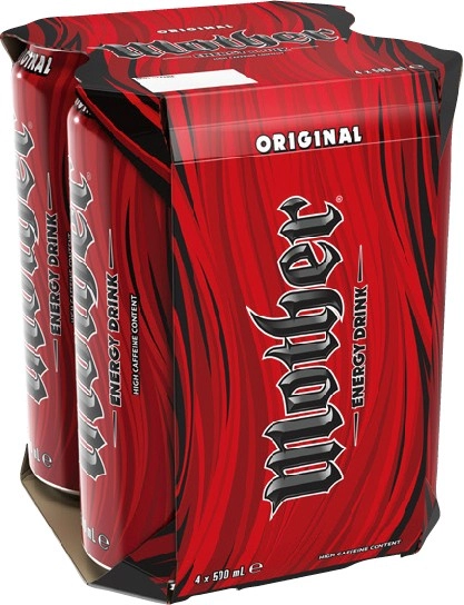 Mother Energy Drink 4x500mL Selected Varieties