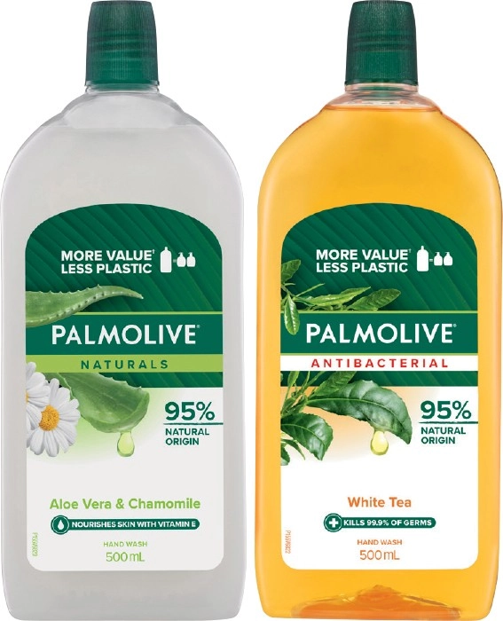 Palmolive Liquid Hand Wash Refill 500mL Selected Varieties