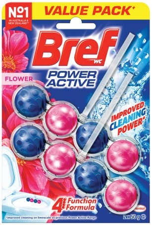 Bref Rim Block Toilet Cleaner 2 Pack Selected Varieties