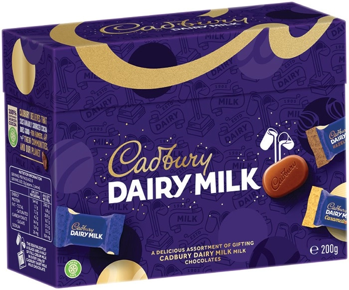 Cadbury Dairy Milk Chocolate Gift Box 200g