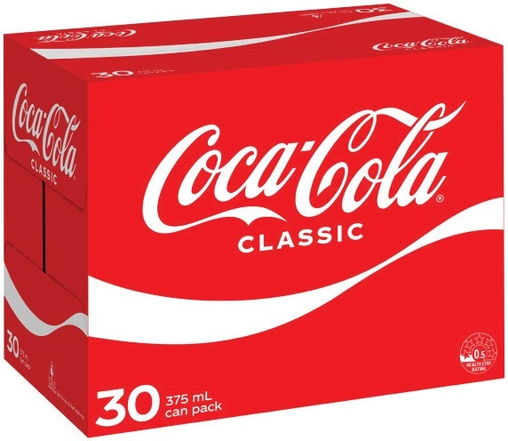 Coca‑Cola 30x375mL Selected Varieties