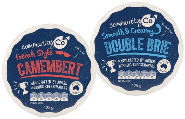 Community Co Double Brie or Camembert 125g