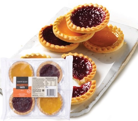 Country Delight Tarts 4 Pack Selected Varieties