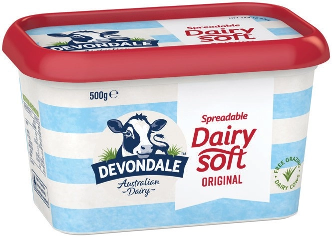 Devondale Spreadable Butter 500g Selected Varieties