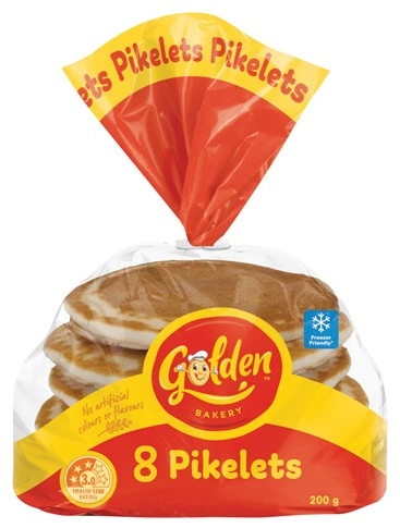 Golden Pikelets 8 Pack