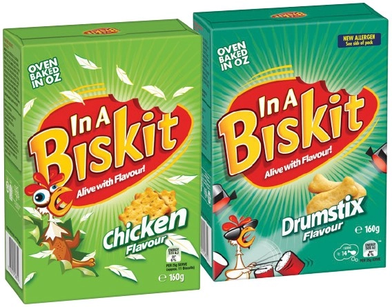 In A Biskit Flavoured Crackers 160g Selected Varieties