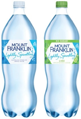 Mount Franklin Lightly Sparkling Water 1.25 Litre Selected Varieties