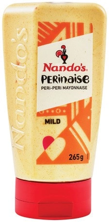 Nando’s Perinaise Peri-Peri Mild or Hot Mayonnaise 265g