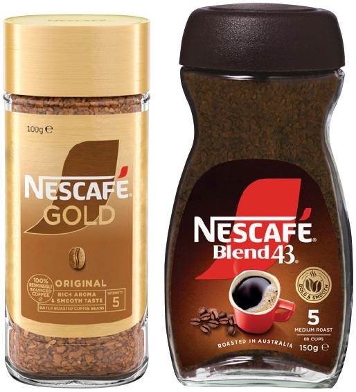 Nescafé Gold 90-100g or Blend43 Instant Coffee 140-150g Selected Varieties