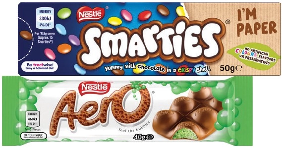 Nestlé Medium Bars 35‑50g or Smarties 50g Selected Varieties