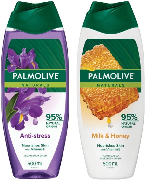 Palmolive Body Wash 500mL Selected Varieties