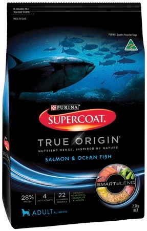 Supercoat True Origin Dry Dog Food 2.5kg Selected Varieties