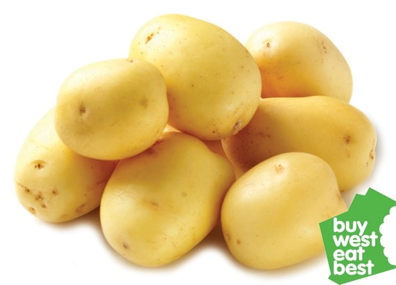 West Australian Washed Potatoes