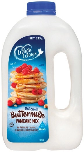 White Wings Pancake Shaker Buttermilk 325g or Original 350g