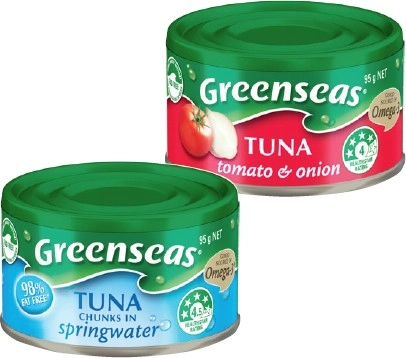 Greenseas Tuna 95g Selected Varieties