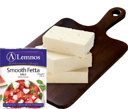 Lemnos Smooth Fetta 200g