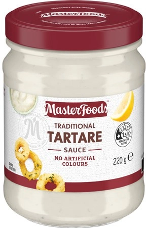 MasterFoods Tartare 220g, Mint Jelly 290g or Seafood Cocktail Sauce 260g