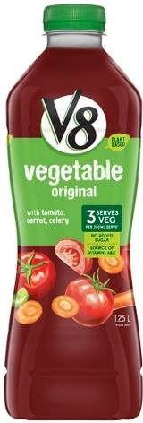 V8 Fruit & Vegetable Juice 1.25 Litre Selected Varieties