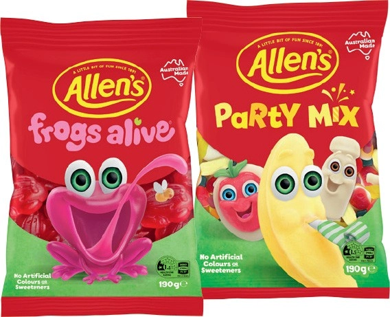 Allen’s Medium Bag 140‑200g Selected Varieties