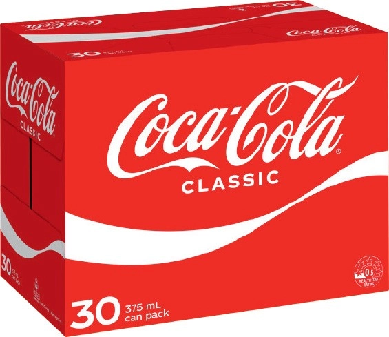 Coca‑Cola 30x375mL Selected Varieties