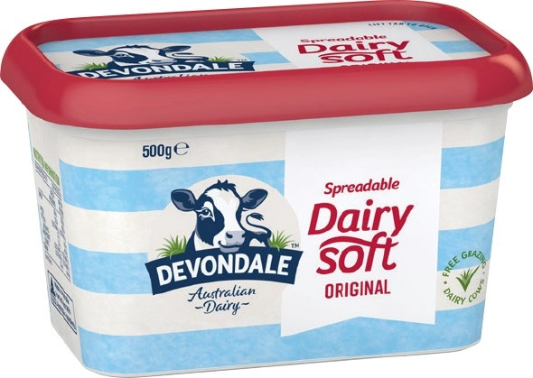 Devondale Spreadable Butter 500g Selected Varieties