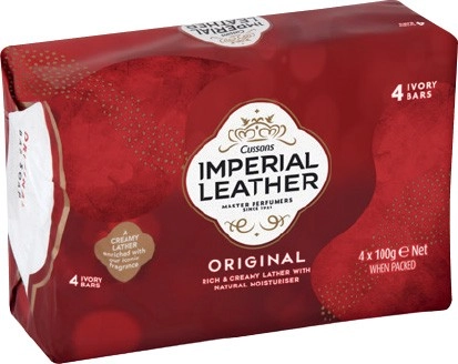 Imperial Leather Original Ivory Bar Soap 4x100g