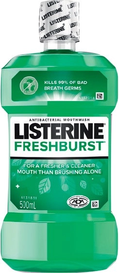 Listerine Mouthwash 500ml Selected Varieties