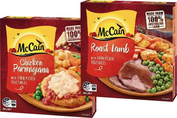 McCain Redbox Frozen Meal 310‑320g Selected Varieties