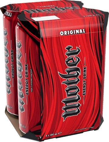 Mother Energy Drink 4x500mL Selected Varieties