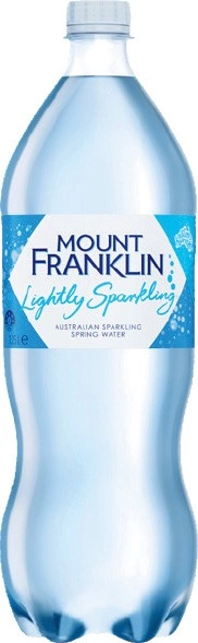 Mount Franklin Lightly Sparkling Water 1.25 Litre Selected Varieties