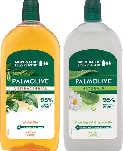 Palmolive Liquid Hand Wash Refill 500mL Selected Varieties