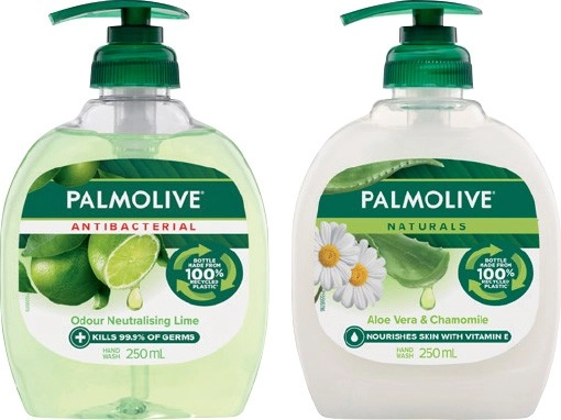 Palmolive Softwash Liquid Handwash 250mL Selected Varieties