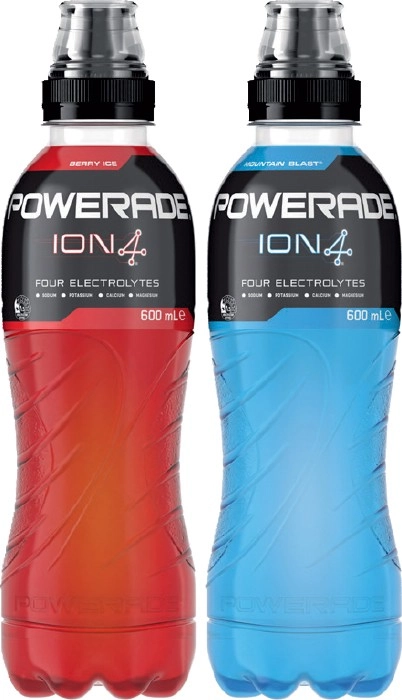 Powerade or Powerade Active Water 600mL Selected Varieties