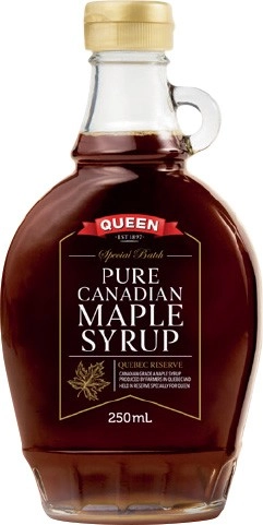 Queen Pure Canadian Maple Syrup 250mL