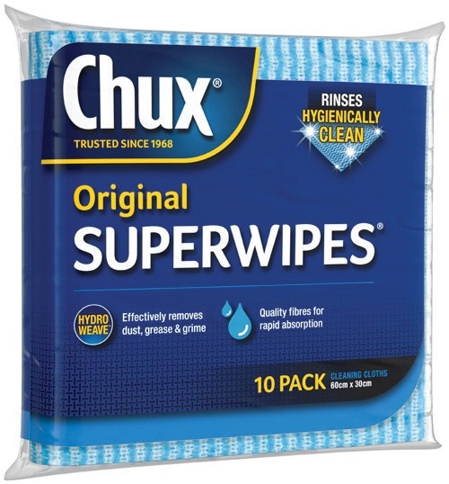 Chux Original Superwipes 10 Pack