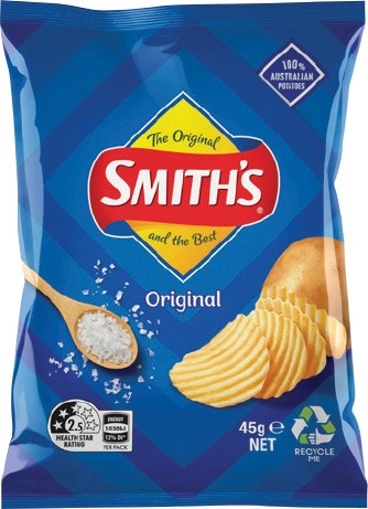 Smith’s Crinkle Cut Chips 45g Selected Varieties