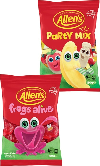 Allen’s Medium Bag 140‑200g Selected Varieties