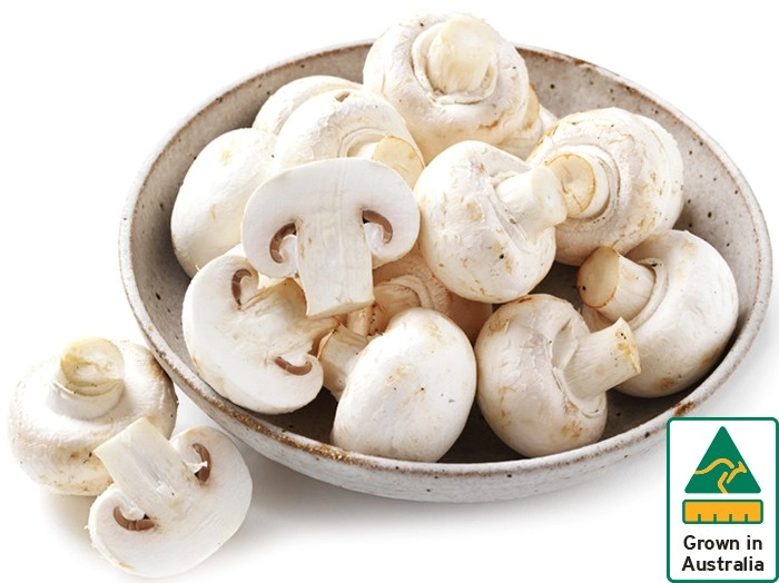 Australian White Button Mushrooms