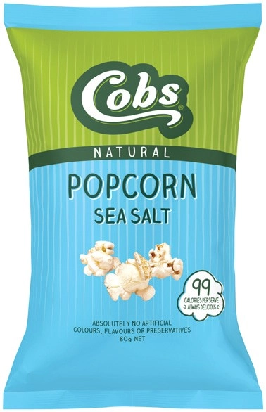 Cobs Natural Popcorn 70-120g Selected Varieties