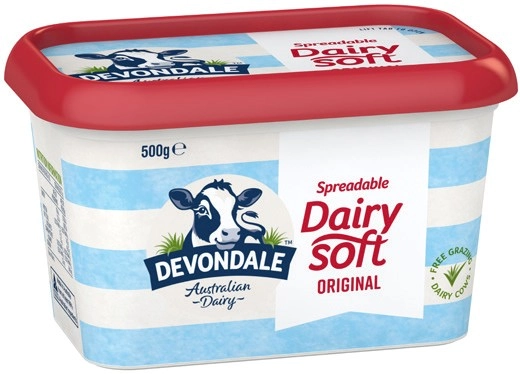 Devondale Spreadable Butter 500g Selected Varieties