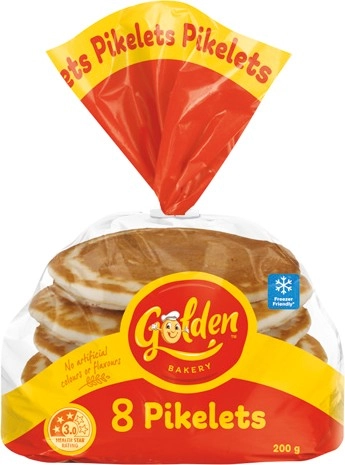 Golden Pikelets 8 Pack