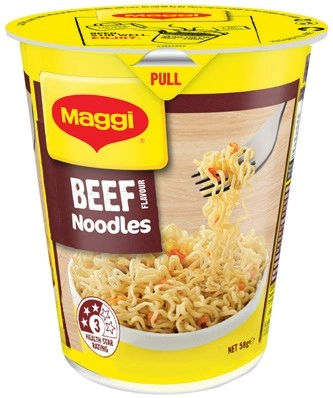 Maggi Cup Noodles 58‑65g Selected Varieties