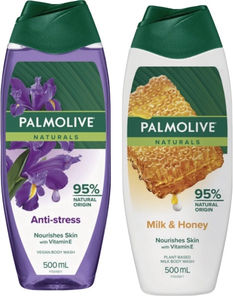 Palmolive Body Wash 500mL Selected Varieties