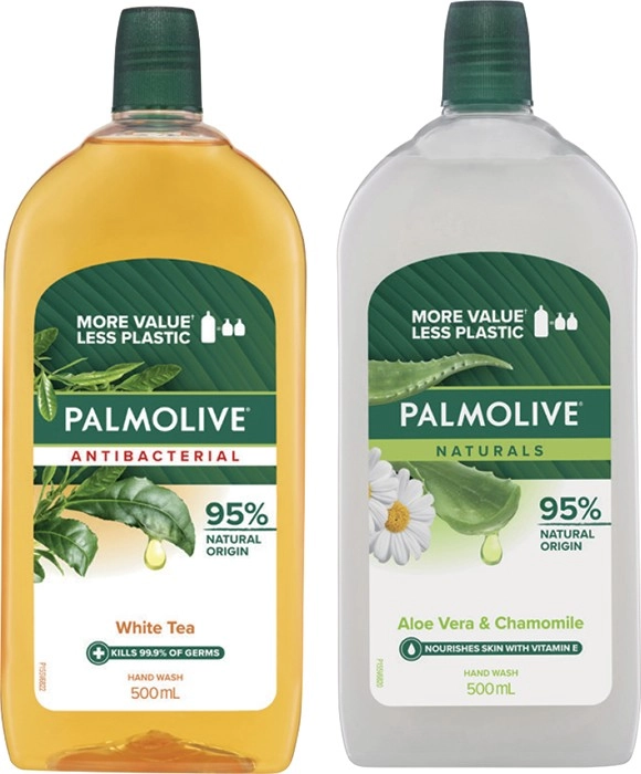 Palmolive Liquid Hand Wash Refill 500mL Selected Varieties