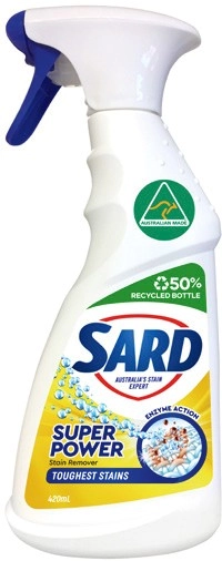 Sard Stain Remover Spray 420‑450mL Selected Varieties