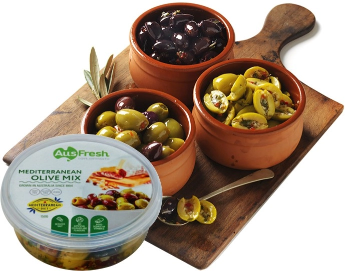 AusFresh Olives or Antipasto 150g Selected Varieties