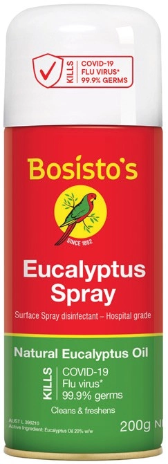 Bosisto’s Eucalyptus Spray 200g*