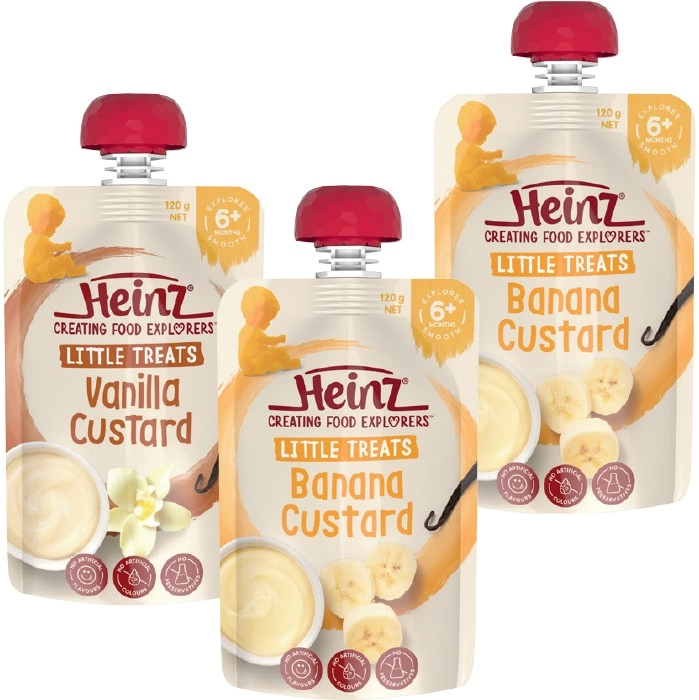 Heinz Baby Food Pouches 120g Selected Varieties